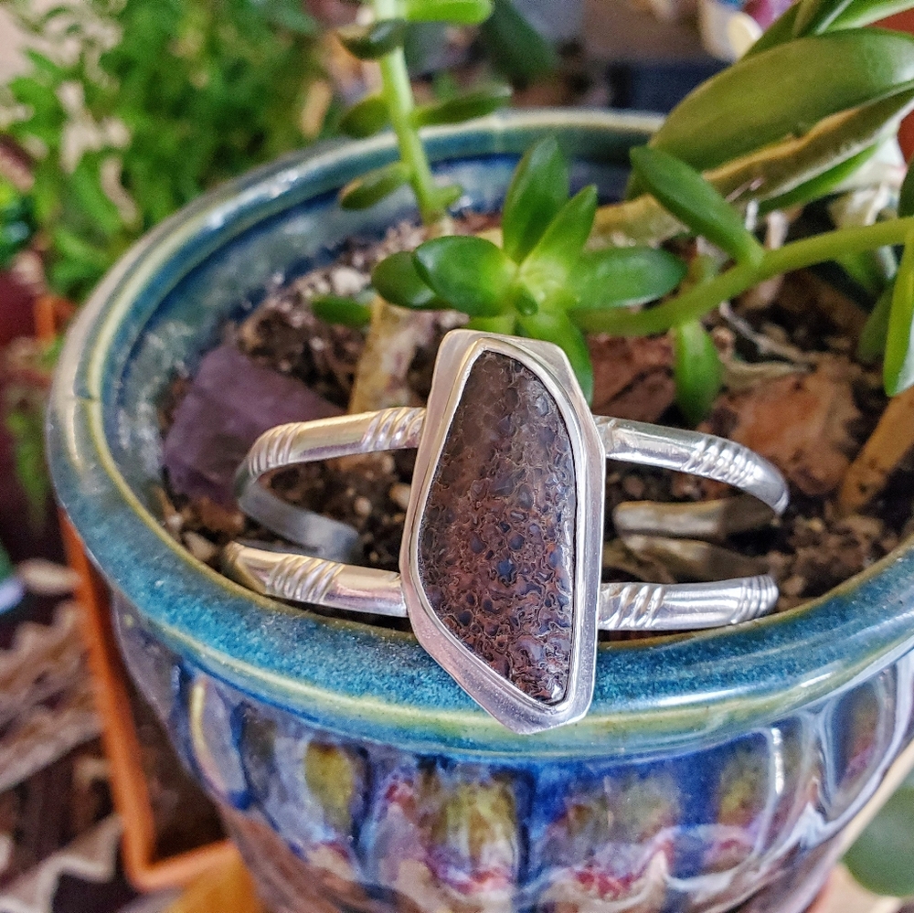 Dinosaur Bone Cuff Bracelet